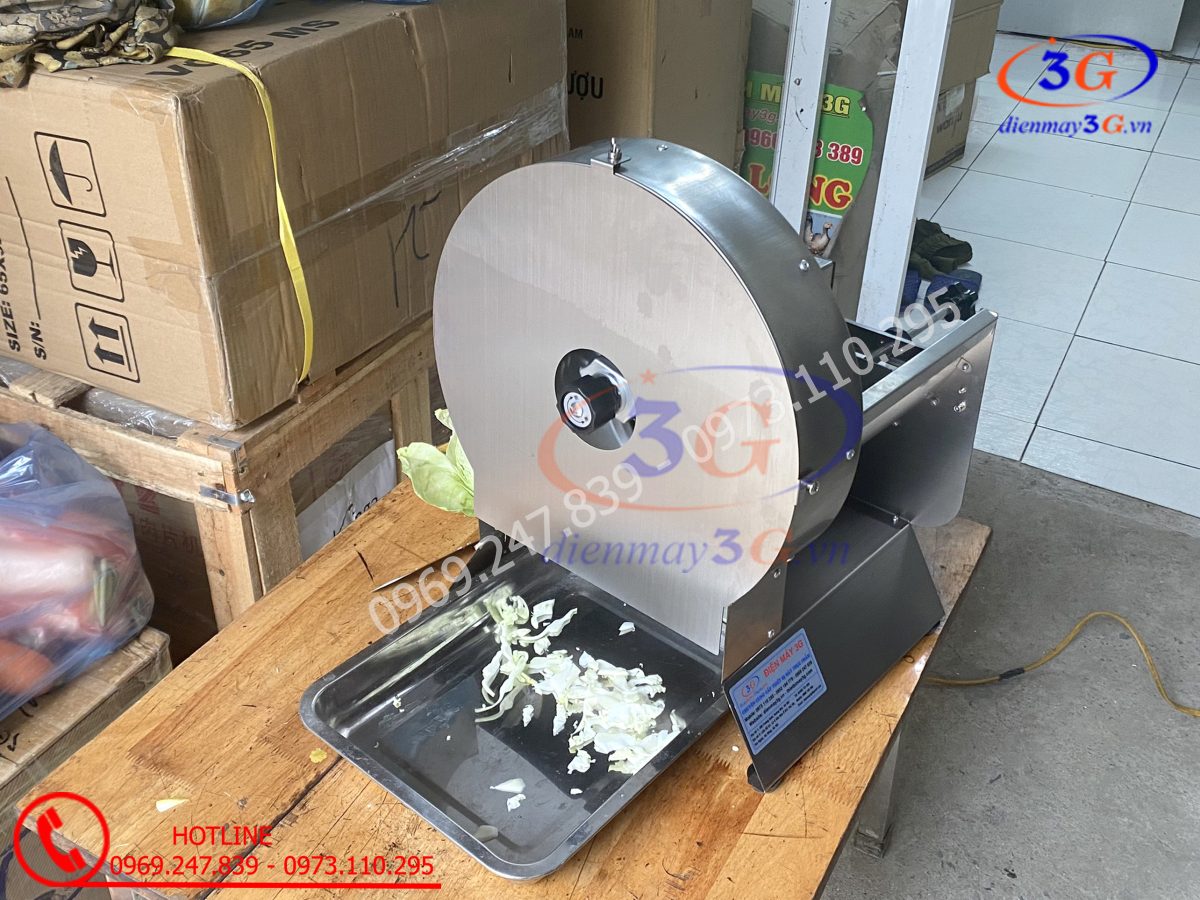 Máy Thái Lát Rau Củ, Hoa Quả Dùng Điện, Quay Tay